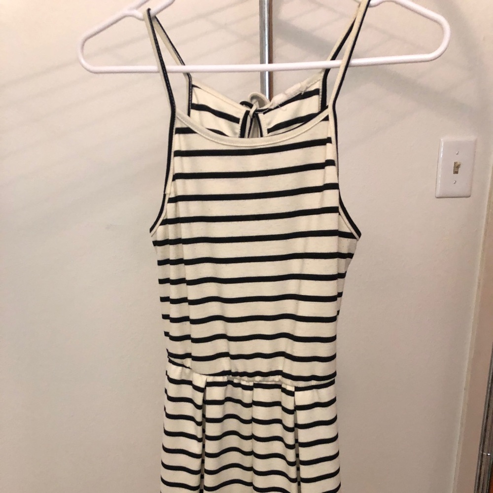 striped romper